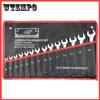 Combination Wrench Spanar Spanner Set Tools Original Crv Set Heavy Duty Box Socket Sepana Kombinasi Soket 8-24Mm 14 Pcs