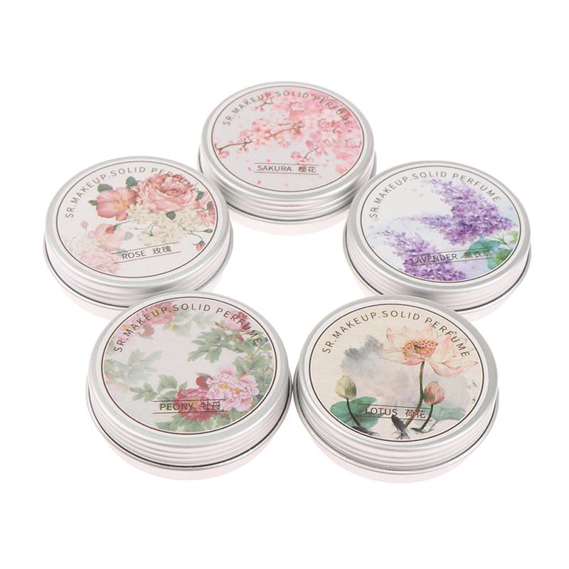 Solid Perfume Portable Balm Fresh Elegant For Women Perfume Body Aroma Gift