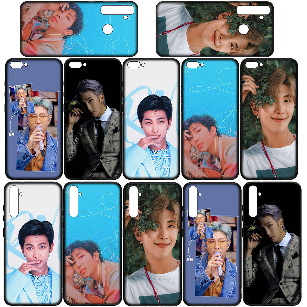 For Samsung Galaxy S24 S23 iPhone 16 15 14 Xiaomi Redmi Note 13 12 11 10 8 Plus 9 Pro Max X XR 14CPhone Case Nam Joon Kim RM Kpop OPPO Huawei Cover