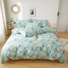 Комплект постельного белья с цветочным рисунком из 100% хлопка с узором в стиле сада, комплект постельного белья размера «queen size», пододеяльник с наволочками на все сезоны