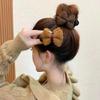 Elegant Wool Bow Hairpin - Cute & Chic High-Grade Hair Clip for Women