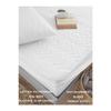 Quilted Fitted White Mattress Protector Single Double Water Liquid-proof Anti-sweat Mattress Mat