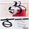 Saving Multi Purpose Closet Organizer Storage Racks Circle Shape Scarf Hanger Tie Clothes Rack