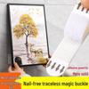 Magic Hook Double-Sided Adhesive for Picture Hanging - No Punch, No Trace, Strong Wall Support for Wedding Frames