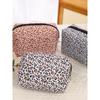 Fashion Portable Cosmetic Bag Leopard Women Makeup Bags Tote Travel Organizer Toiletry Wash Bag Female Beauty Pouch Purse