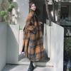 Women's Autumn Winter Long Loose Imitation Woolen Coat Large Thick Coat