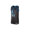 NBA Swingman City Edition Jersey 2018-2019 Season Dirk Nowitzki Dallas Mavericks No. 41 Men Jersey Black AJ4604-060