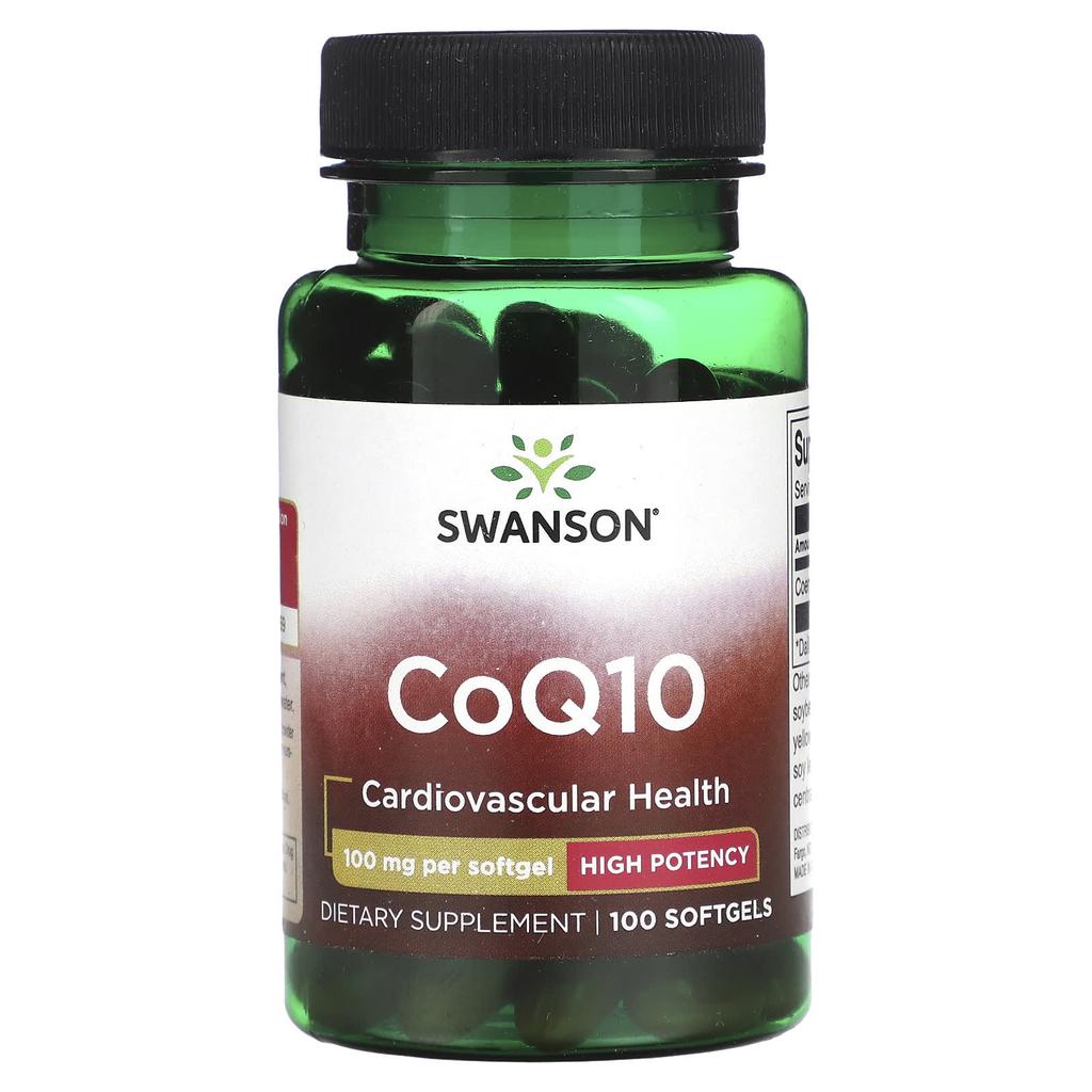 Swanson CoQ10, 100 Mg, 100 Softgels