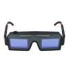 Welder Glasses PP and ABS Argon Arc Solar Powered Welding Eyes Protective Welding Goggles for