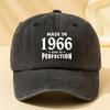Alphanumeric Minimalist Printed Baseball Cap, Dad's Gift, Essential for Outdoor Sunshade Travel