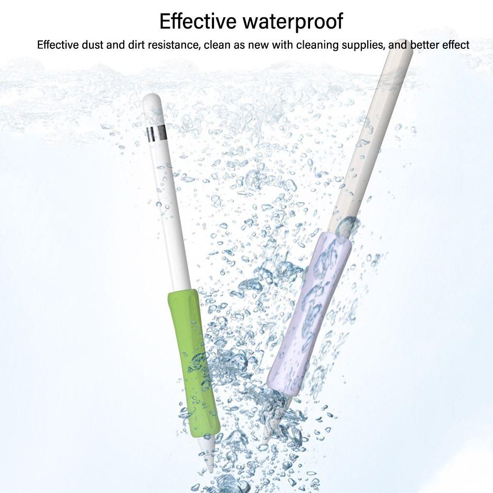 Non-Slip Diamond Hock-proof Protective Sleeve Touch Screen Pen Grip Case Stylus Pen Cover Silicone