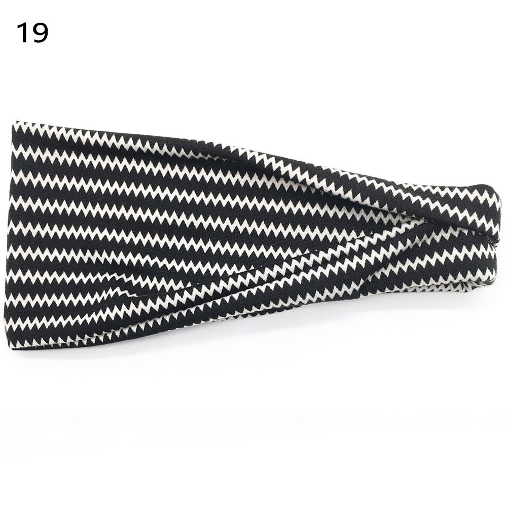 Running Sweat Absorbing Yoga Hair Bands Sport Bandana Women Headbands Elastic Turban Head Wrap