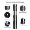 10X-300X Monocular Telescope Compact Waterproof Telescope with FMC Lens BAK4 Prism Carrying Bag