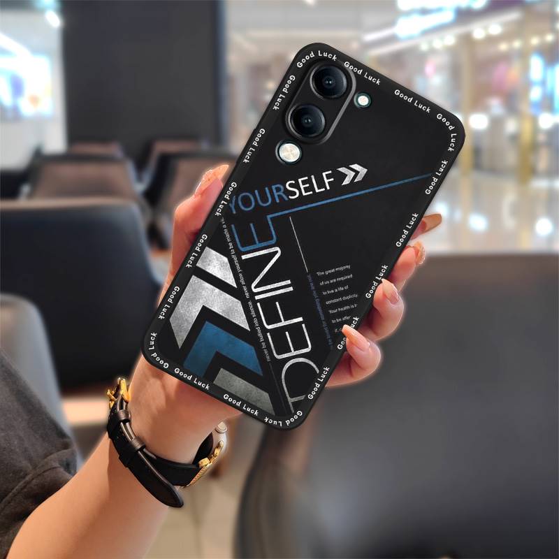 Anti-knock Cartoon Phone Case For VIVO Y04 4G/Y29S Graffiti Silicone Dirt-resistant Soft Case Shockproof Full Wrap TPU