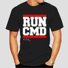 Anime Graphic T Shirts Run Cmd T Shirt Geek Clothing Windows Dos Cool Pride T Shirt Men Unisex Tshirt Tops Cotton Sbz Funny Mens