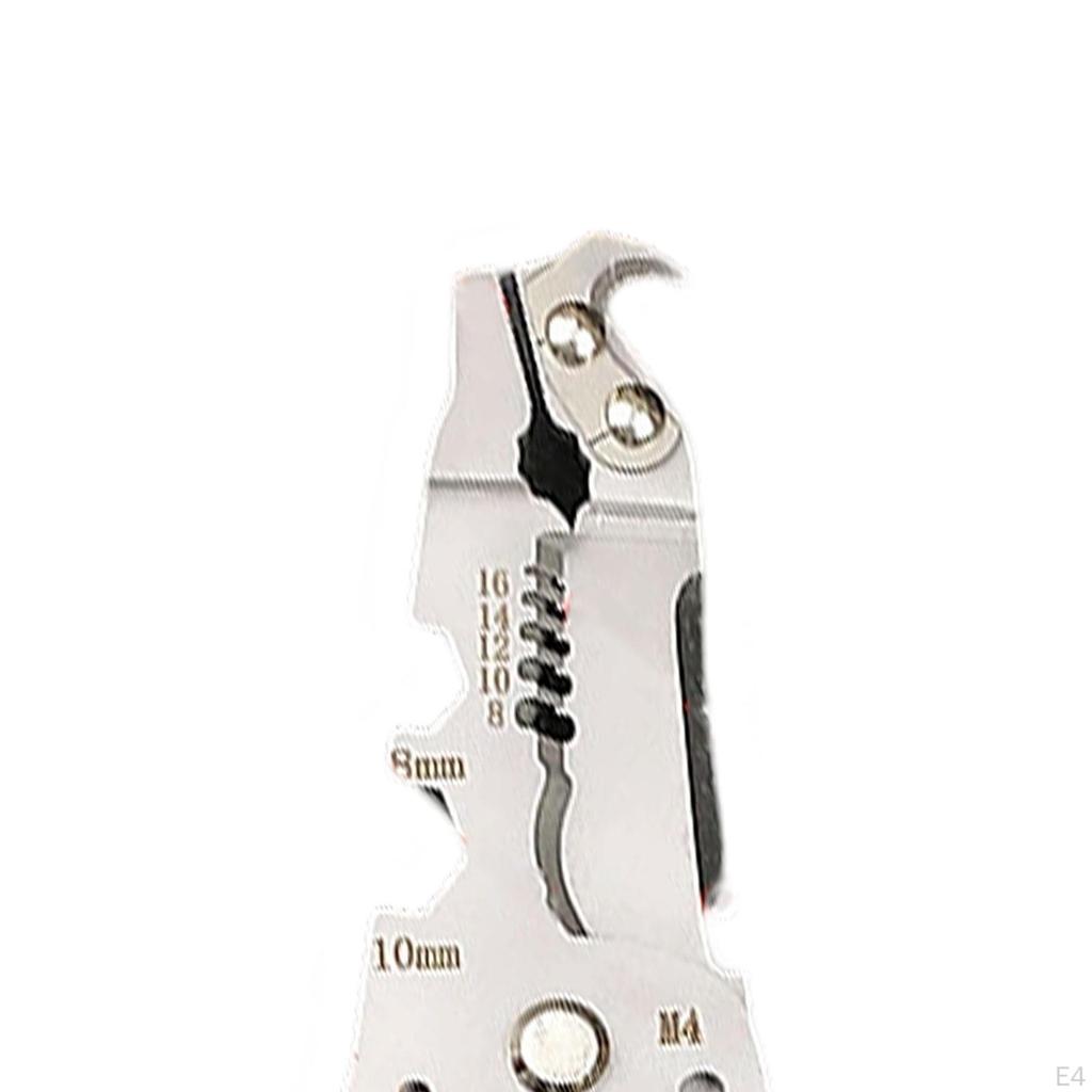 Foldable Wire Stripper Cable Cutting Tool Pliers Crimping for Clamping