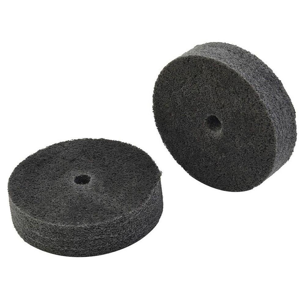 Anti-clogging 3-inch Grinding Bench Grinder Nylon Polisher Pad Polishing Wheel Fiber Buffing Wheel