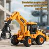 Kids Construction Truck Toy Inertia Drive Movable Joints Toddlers Boys Girls Simulated