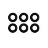 6Pcs Injector Leak Off Seal O-Ring A0000780580 Fits For Mercedes C-Class E-Class