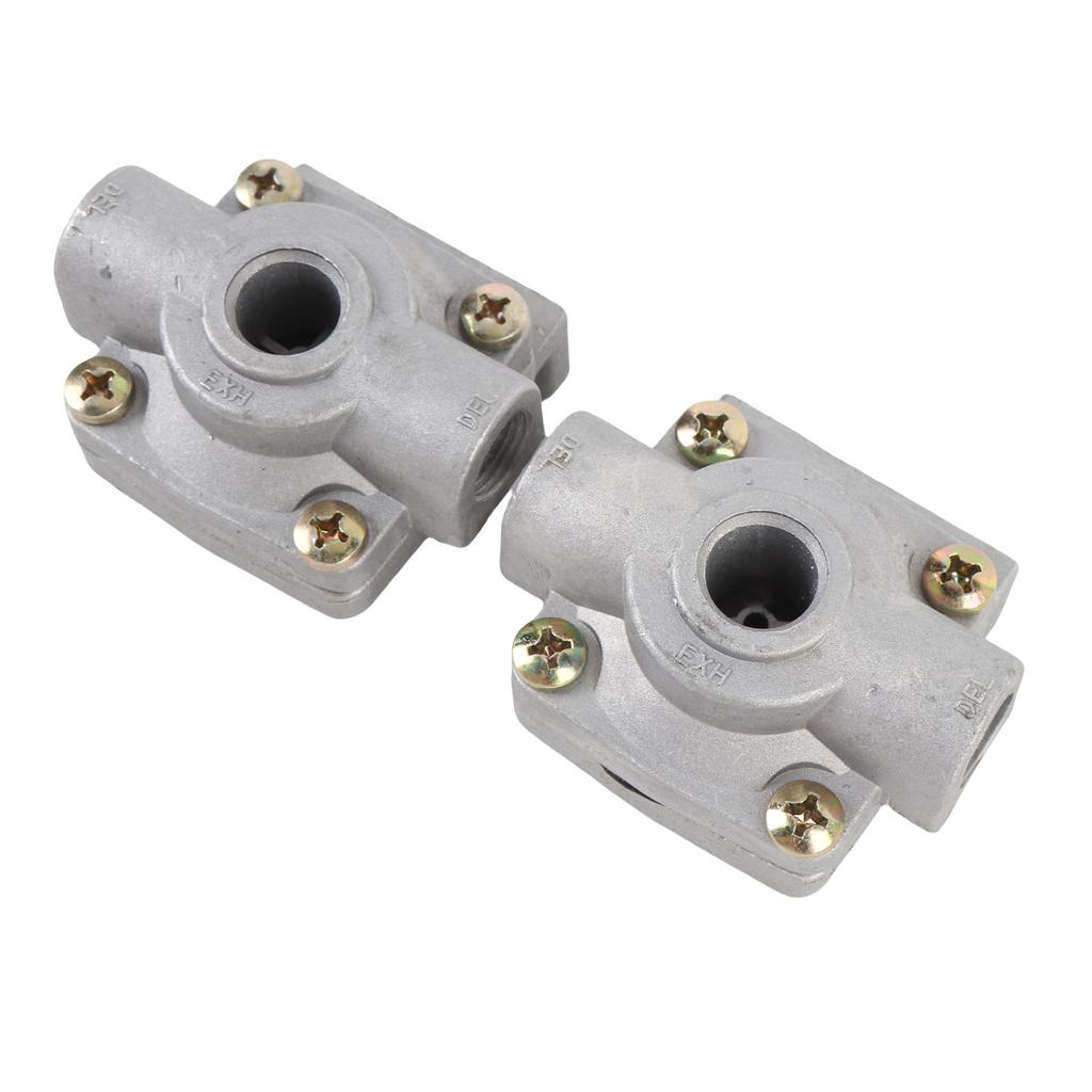 2PCS Quick Release Valve 9735000030 High Performance Metal Shockproof Replacement for Bendix 229859 288251