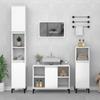 VidaXL White Sink Cabinet 80x33x60 Cm Engineered Wood 821292