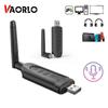 VAORLO Bluetooth 5.3 Audio Transmitter QCC3056 CSR 3.5MM AUX Multi-point Wireless Adapter aptX LL HD Low Latency 16Bit For TV PC Switc
