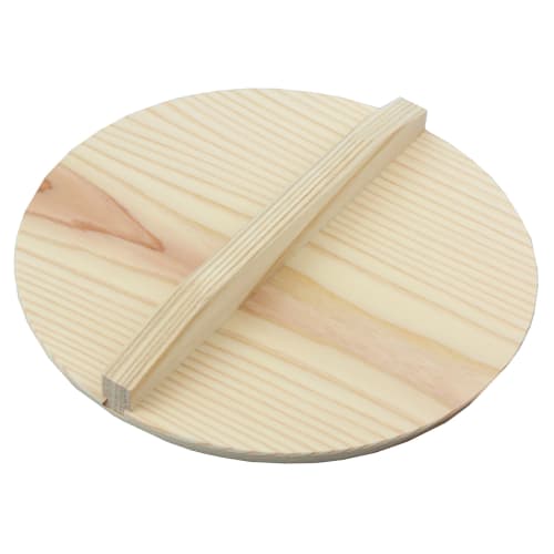 PEARL METAL Drop Lid, Approx. 18cm, Cedar, Made In Japan, Vegi Live CC-1102