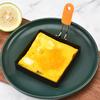 3.9 In 1/2 Pcs Egg Ring Square Egg Ring Stainless Steel Egg Pancake Cooking Ring with Anti-scald Handle Easy Clean for Breakfast