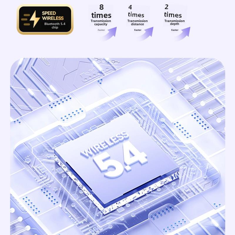 New Open Bluetooth Headset Wireless Clip-on Air Bone Conduction Ultra-long Life and High Sound Quality