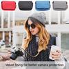 Unisex Cotton Camera Case with Waterproof Fabric and Soft Velvet Interior for GR3 GR2 RX100 for Travel and Outdoor Use