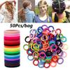 Accessories Ponytail Holder No-damage Scrunchies Hair Rope Ties Rubber Bands Elastic Hair Bands