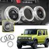 Temiry Jimny Air Conditioning Dial Cover for New Gymny Interior Parts Aluminum Alloy Engine