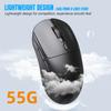 HXSJ T68 Wireless 2.4G BT5.1 Wired Tri-Mode Rechargeable Gaming Mouse 12000DPI Adjustable E-sports