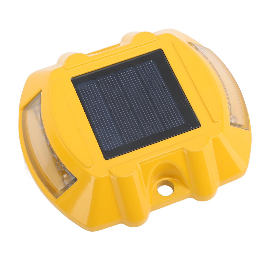 Solar Driveway Marker Lights Aluminum Alloy Waterproof Solar Power Ground Road Stud Lamp for