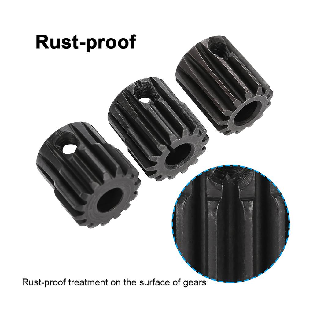 32DP Cent5mm 13 15T 16 18T 19 21T Motor Pinion Gears Combo Set for 1 8 RC Car