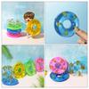 10pcs Mini Swimming Ring Floaties Duck Life Buoy Accessories Decorative Ornaments Photography Props DollFloaties Mini