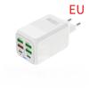 150W Ultra Fast Charger 6 Ports PD QC 3.0 Cable 6A Super High Speed Fast Charger EU US UK Plug For iPhone Samsung