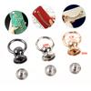 10Pcs 8Mm Metal Button O Ring Stud Screwback Craft Bag Phone Screw Nail Rivet