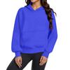 Women's Hoodies Fashion Oversized Hooded Fleece Sweatshirt Casual Long Sleeve Pullover Winter Clothing