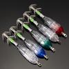 Waterproof Underwater LED Fishing Light Fish Lure Attracting Light Lamp with Squid Jig Hooks