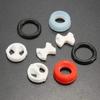 8Pcs/set Replacement Valve Tap Turn Set Insert Valve Gasket Durable Ceramic Disc Silicone Washer