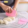 3 шт./компл. скребок для крема с неровными зубцами, шпатели для теста, скребок для выпечки торта, слайсер для помадки, торта, резак для кондитерских изделий, инструмент для украшения своими руками