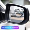 2Pcs Heart Blind Spot Mirror Heart Shaped Side Mirror Blindspot for Car Convex