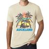 Men’s Vintage Tee Shirt Graphic T Shirt Summer Triangle Auckland Natural