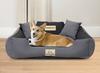 Dog Bed KINGDOG Durable Removable Cover M-XL, Anti-slip, 3 Colors! + 2 Free Pillows!