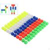 100x Cubes, Homeschool Educational Connecting Manipulative Counting Toy, Interlocking Plastic Cube