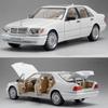 2024 New Simulation 1/24 Scale Benzs W140 320SEL Vintage Car Model With Sound Light Chidlren Diecast Alloy Toy Vehicle Collective Voiture