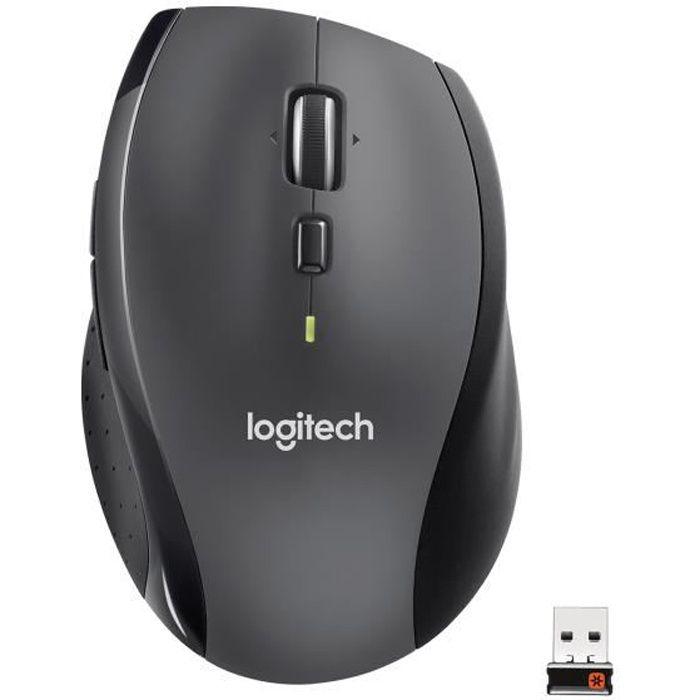 Mouse - Wireless - Logitech - M705 Marathon - Grey