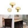 Simple Drawer and Cabinet Door Copper Handles Modern All-copper Handles Wardrobe and Cabinet