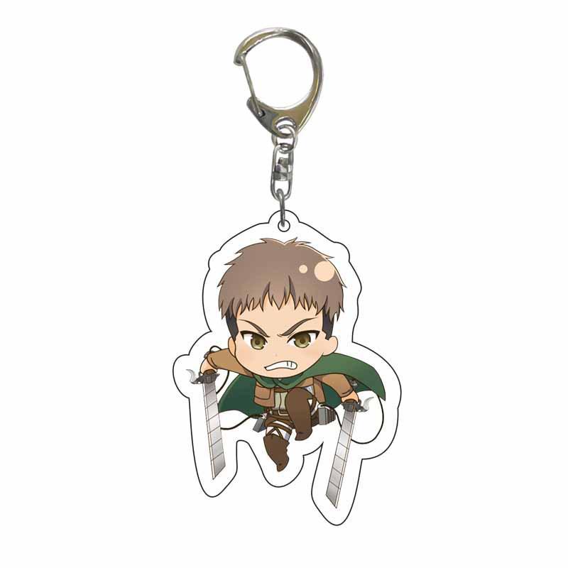 Attack On Titan Acrylic Keychain Pendant - Creative Anime Jewelry Gift